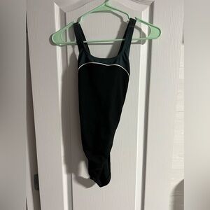 Speedo Endurance Suit- Black and Grey